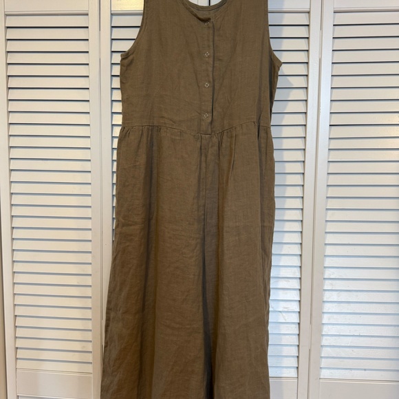 Conscious Clothing BACKYARD JUMPSUIT, SAGE, Medium - Picture 3 of 6